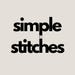 Simple Stitches