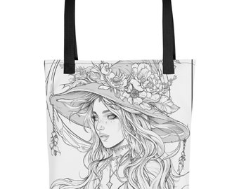 The Good Witch Color Me Tote bag Coloring Book