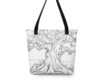 Old Growth Color-Me Tote bag