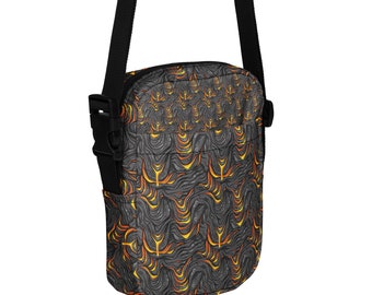 Lava Flow Utility crossbody bag