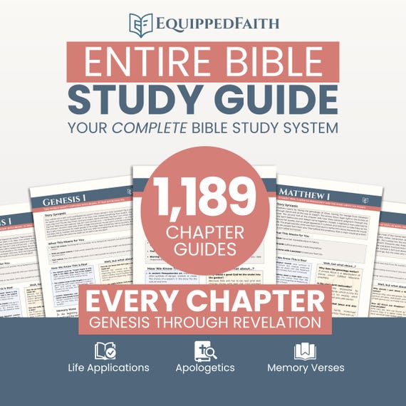 COMPLETE Bible Study Guide: Full 66 Book, 1,189 Chapters Digital Curriculum PDF