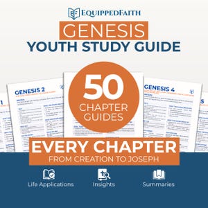 10代のための創世記聖書研究ガイド - 50章 印刷可能 (PDF)
