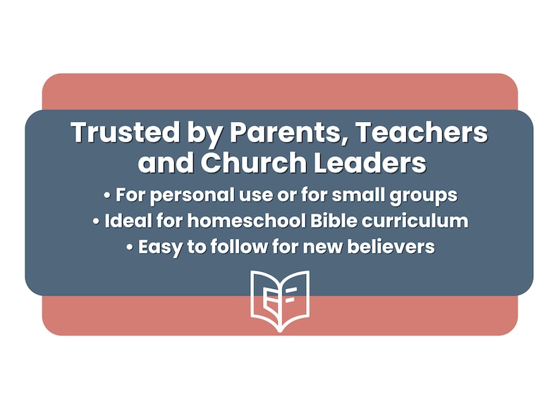 Full Bible Study Guide Printable or Digital Curriculum, Every Chapter, Christian Devotional with Apologetics Insights