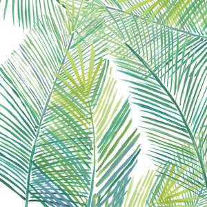 Leaf Wall Art Tropical Fern Print Tropical Leaves Print - Etsy