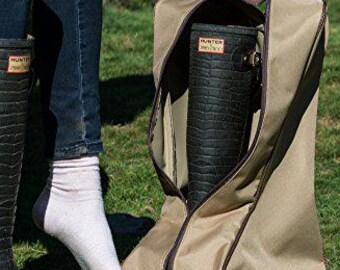Wellington boot carrier storage bag