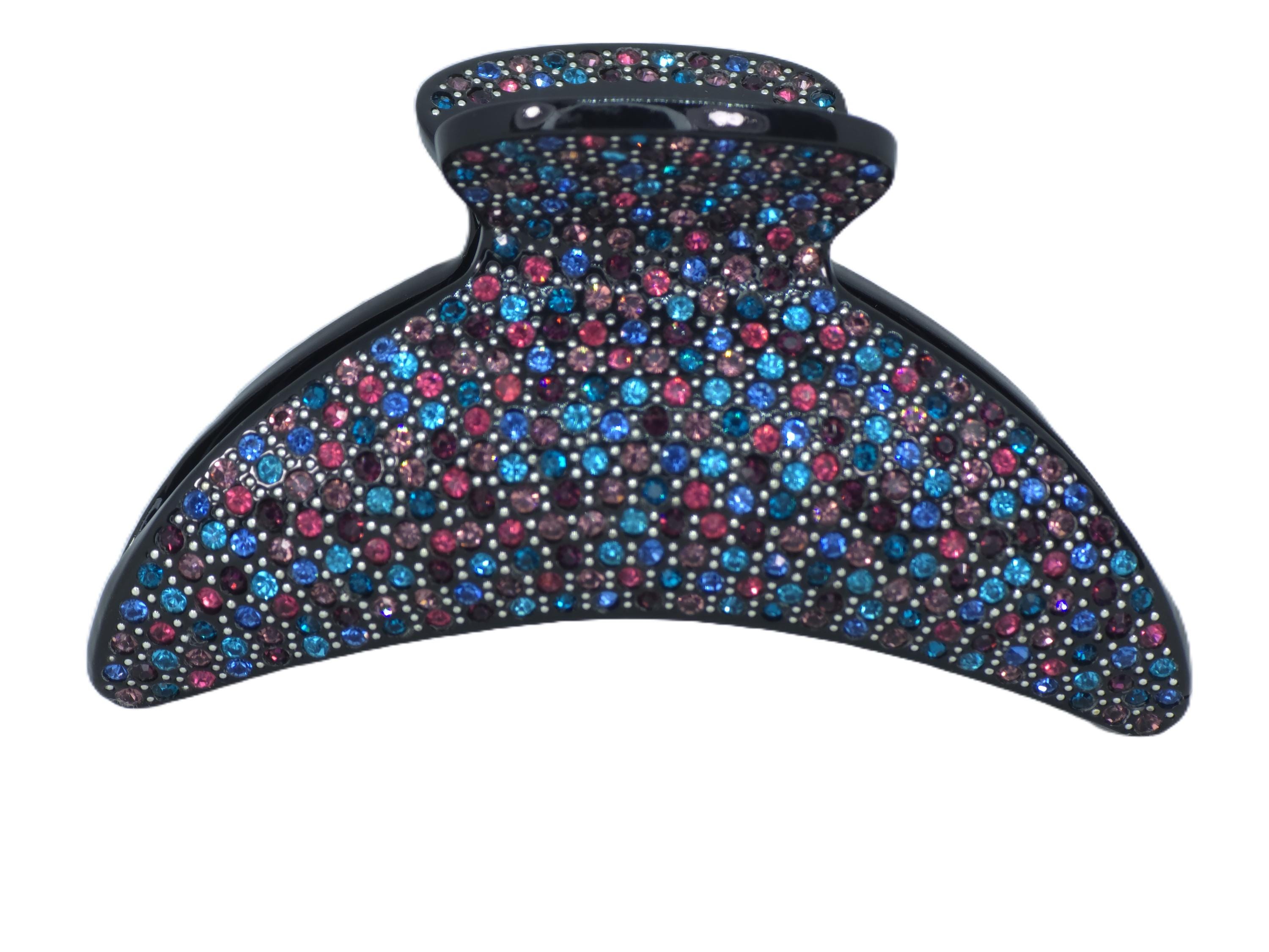 Rhinestone Hair Claw Clip – Strong Grip, Thick Hair  display picture 3