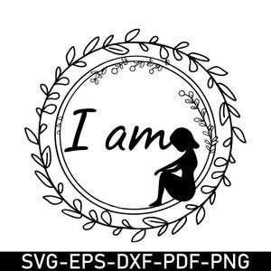I Am Inspiration Svg Png, Bible Verse Svg, Christian Quote Cut File, Faith Shirt Design for Cricut, Svg Png Eps Dxf Pdf