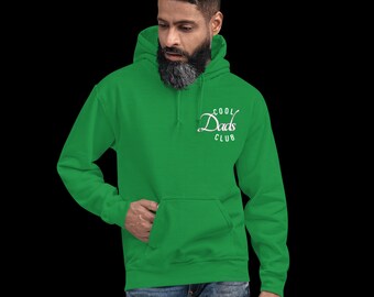 Cool Dads Club-hoodie – Vaderdagcadeau, stijlvol papa-sweater, bijpassende outfit voor het gezin, trendy vaderkleding