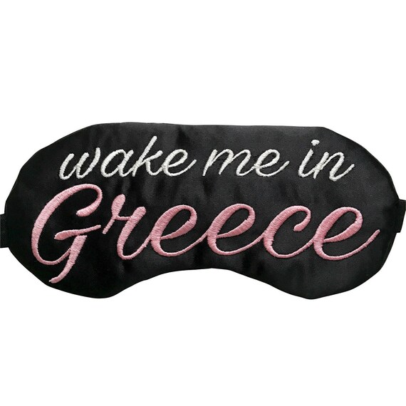 Wake me up in Greece Sleep Mask Il_570xn