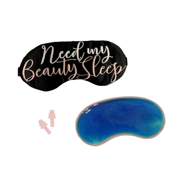 Need My Beauty Sleep Satin Eye Mask
