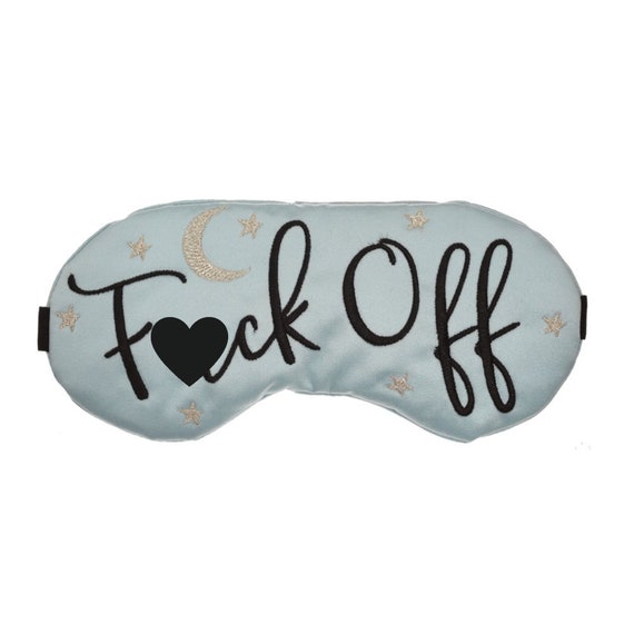 Mature! F*uck Off Sleep Mask with Moon & Stars Il_570xn