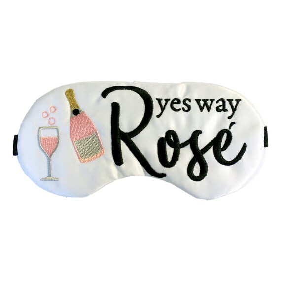 Yes Way Rosé Satin Sleep Mask Il_570xn