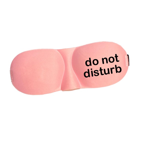Do Not Disturb Blush Contoured Sleep Eye Mask for Eyelash Extensions Il_570xn