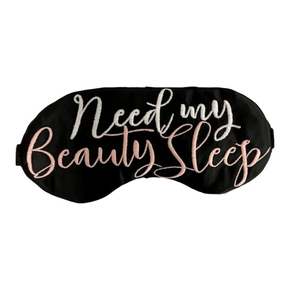 Need My Beauty Sleep Satin Eye Mask Il_570xn