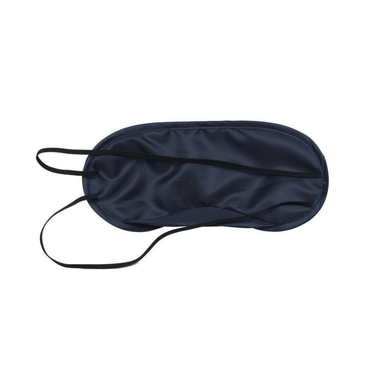Namast\u00e9 in Bed Sleep Mask in Black and Rose Gold