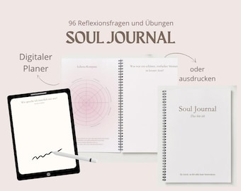 Journal Self-Love Soul Reflection | Planner Diary Mental Health | Anxiety Beliefs Mental Health Selflove Self-Reflection
