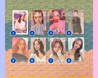 Tarjetas fotográficas oficiales de TWICE TZUYU
