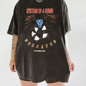 System Of A Down T-shirt, Metal Music Shirt, Soad Cartoon Shirt, System Of A Down Merch, Unisex Rocker Clothing, Vintage Y2k Graphic Tee