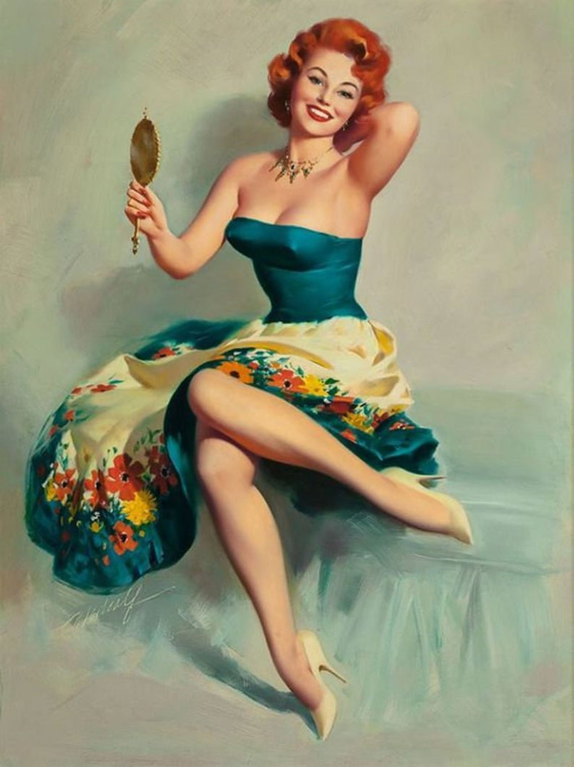 Best of Bill Bill Medcalf Pin up Art Photo Collection - Etsy