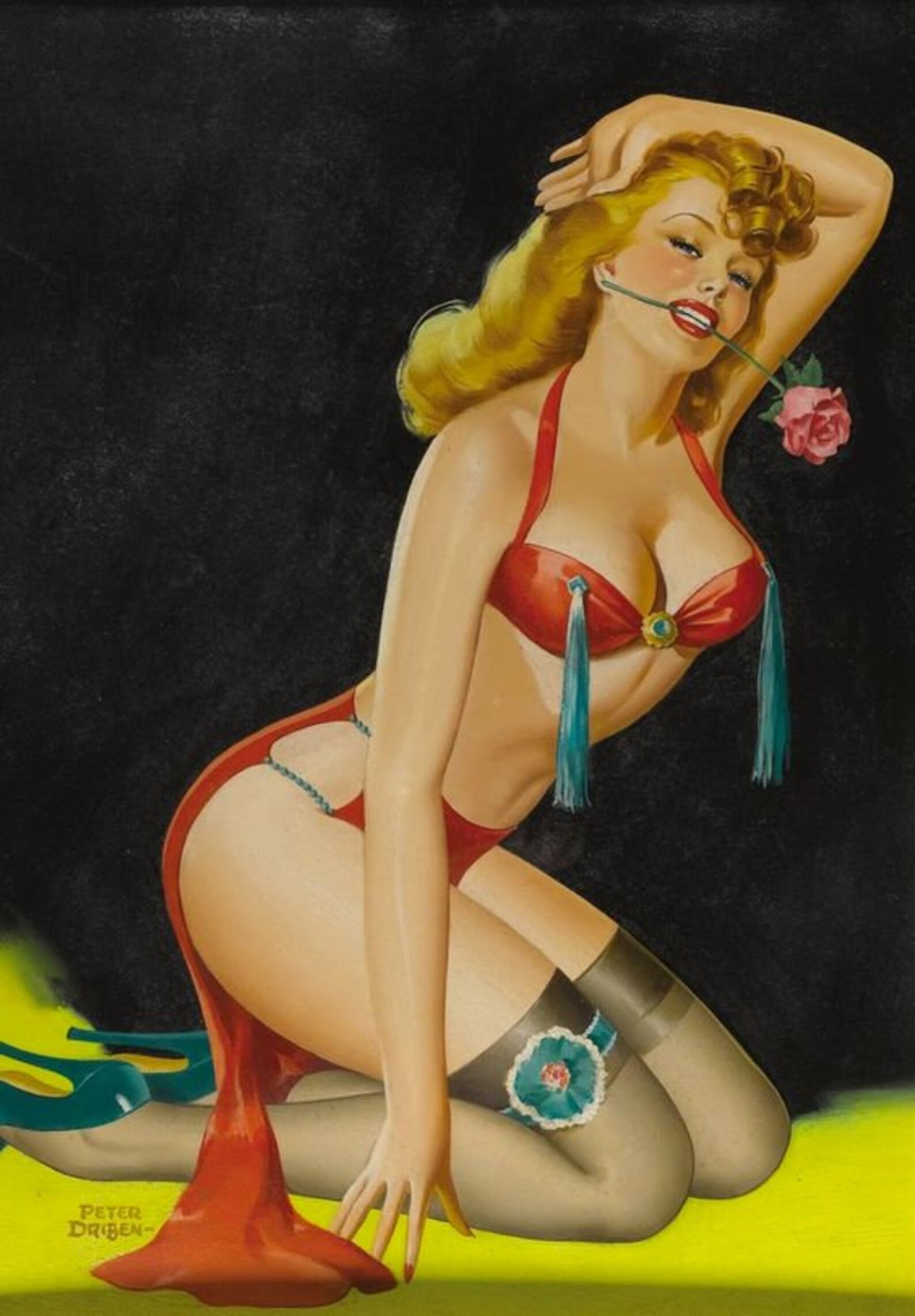 Va Va Voom Sexy Pin Up Girl Photo Collection Digital Etsy