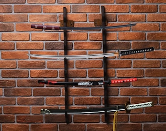 LICHENGTAI Supporto per Spada Laser a Parete, Supporto per Tutte Le Spade, Spada Supporto per Espositore, Gancio per Spada Sword Rack Adatto per Supporto per Spade