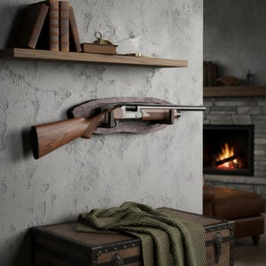 Wooden rifle rack - Etsy 日本