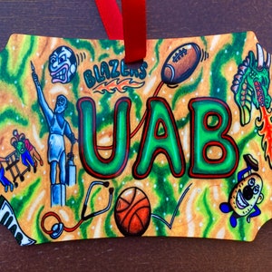 UAB Christmas Ornament