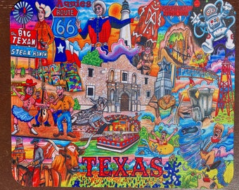 State of Texas Mouse Pad