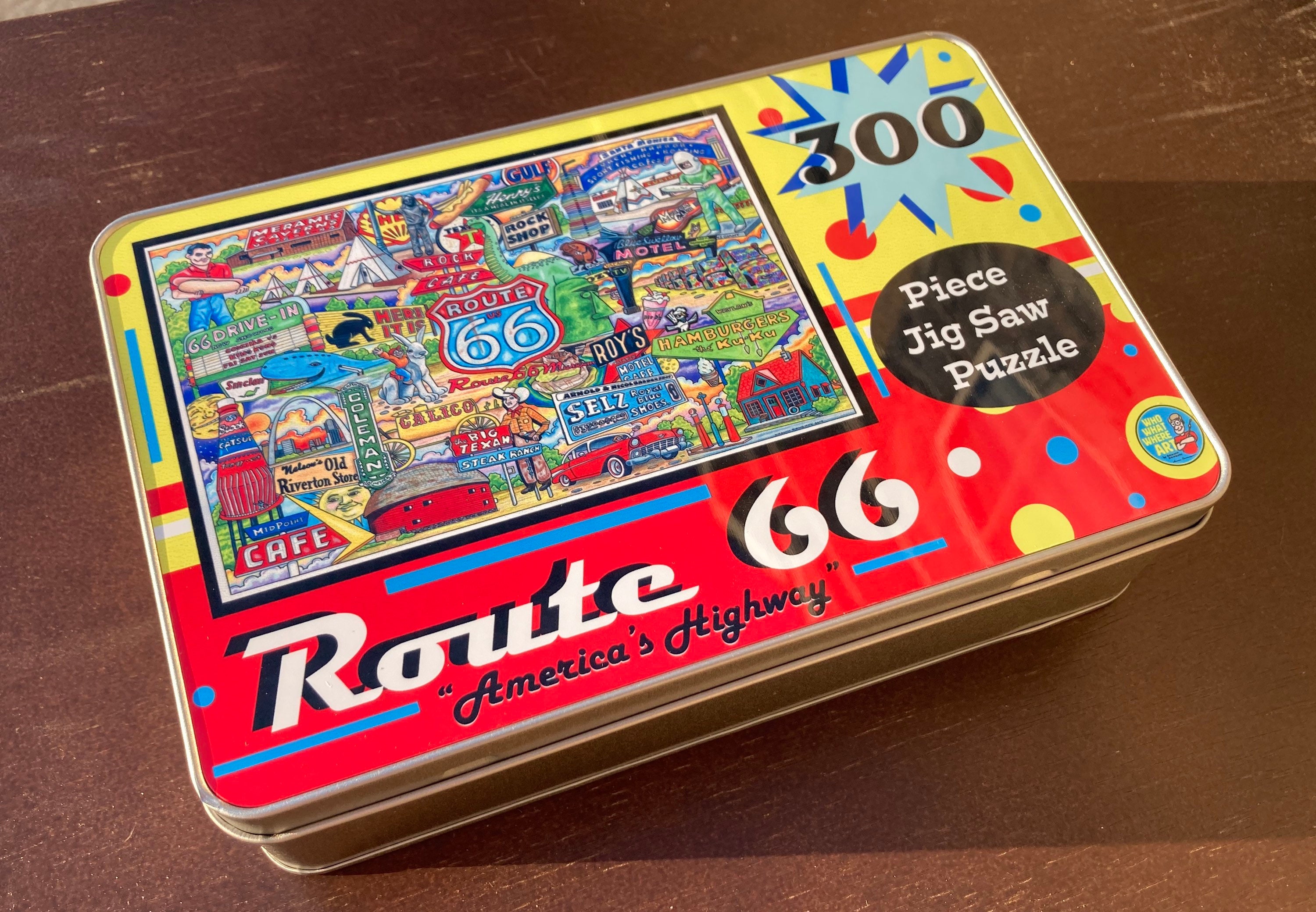 Americas Mainstreet Route 66 Puzzle 2000 PC Buffalo Games for sale online