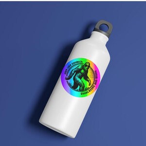 Sasquatch Sticker Hiker Decal "Hike Like Squatch" Sticker image 5