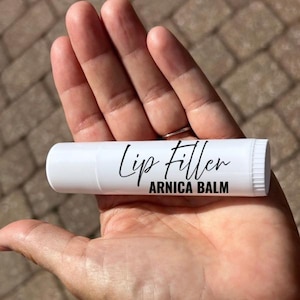 MEGA BALM Lip Filler HUGE Arnica Balm - Heal, Reduce Swelling and Decrease Pain Post Treatment. Arnica, Vit K & Aloe Vera Aftercare Jumbo
