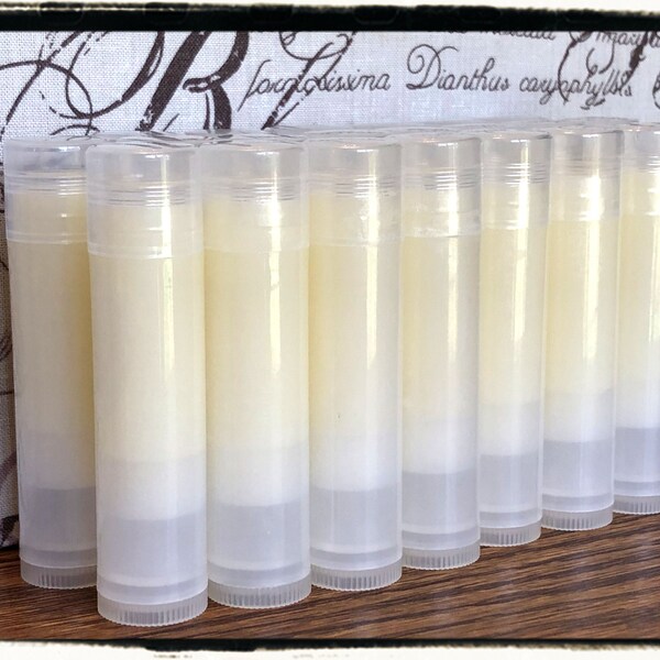 PINA COLADA All Natural Lip Balms- Peanut Free, Treenut Free and Gluten Free - Handmade without Labels