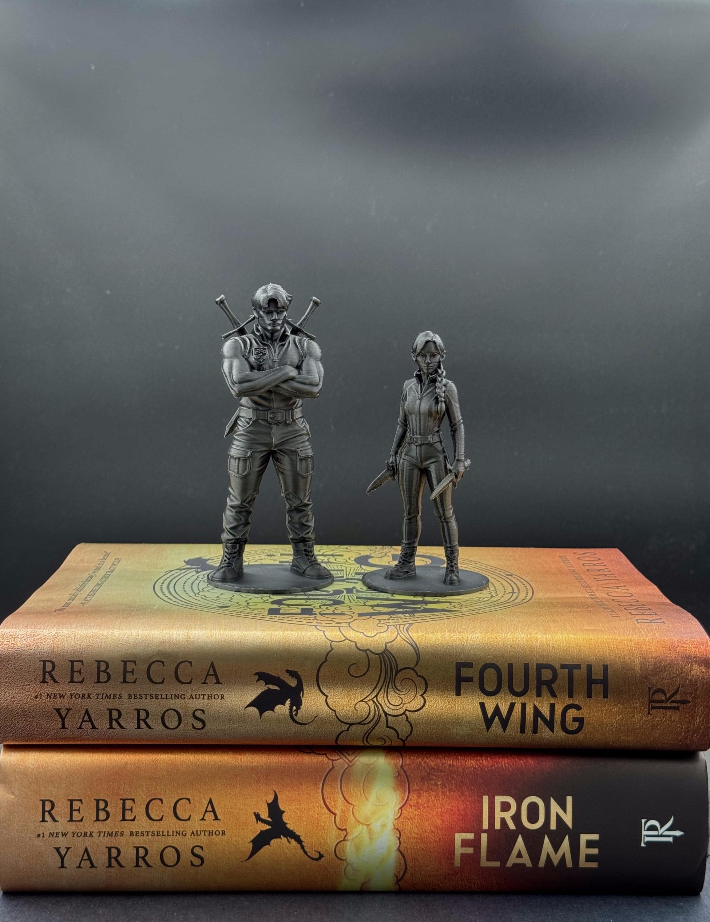 Fourth Wing Figurines | Book Merch | Xaden Riorson | Violet