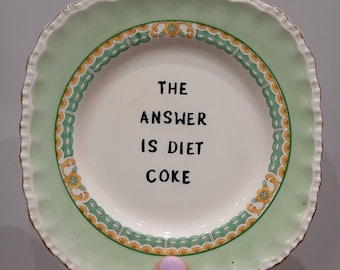 The answer is diet coke