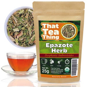Epazote Herb – Dried Loose Organic Epazote for Cooking, Traditional Use Digestive Support, 25g 50g