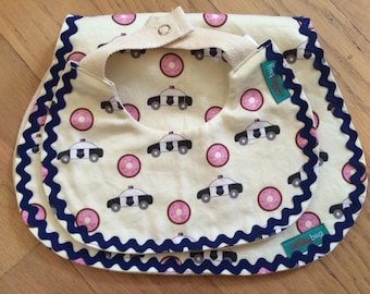 Organic Police Car baby gift set
