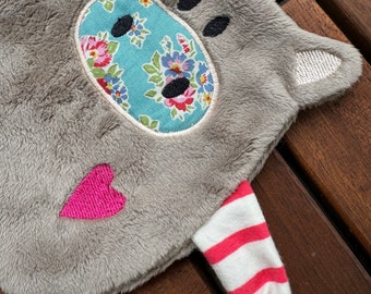 Floral Pig Lovey