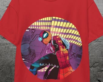 spiderman matching, spiderman shirt, spider shirt, superhero, mens spiderman shirt, gift for him, spiderman vintage shirt, spiderman charm