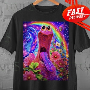 Patrick Drooling Meme, Patrick Star Shirt, Weirdcore Shirt, Funny T-Shirt, Viral Meme Shirt