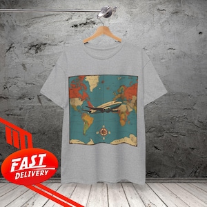 Flygplansläge T-shirt Reseälskare Gåva Rolig flygning bild 5