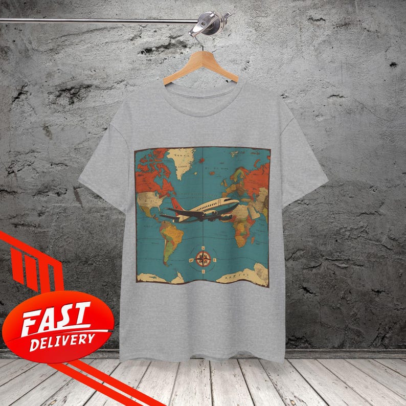 Flygplansläge T-shirt Reseälskare Gåva Rolig flygning bild 5