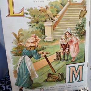 Vintage Children’s Book “The Nursery Alphabet” London Fredrick Warne & Co and New York image 4