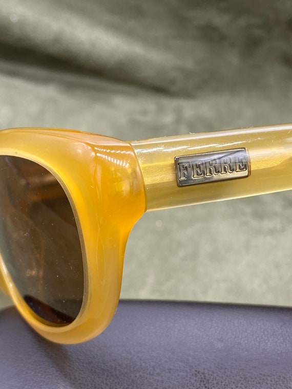 Gianfranco Ferre Butterscotch Vintage Sunglasses … - image 6