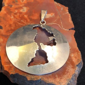 Punch Out of Mexico in Sterling Silver Pendant
