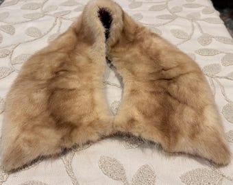 Blonde Mink Vintage 60’s Shawl Collar