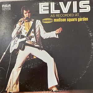Elvis as Recorded at Madison Square Garden LP Great Songs