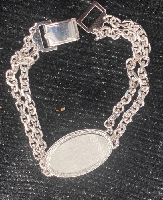 Speidel rhodium shop electroplated bracelet