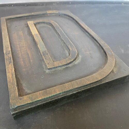 Poster Size Wood Print shops Blocks Early 1900’s Letters W R E A D