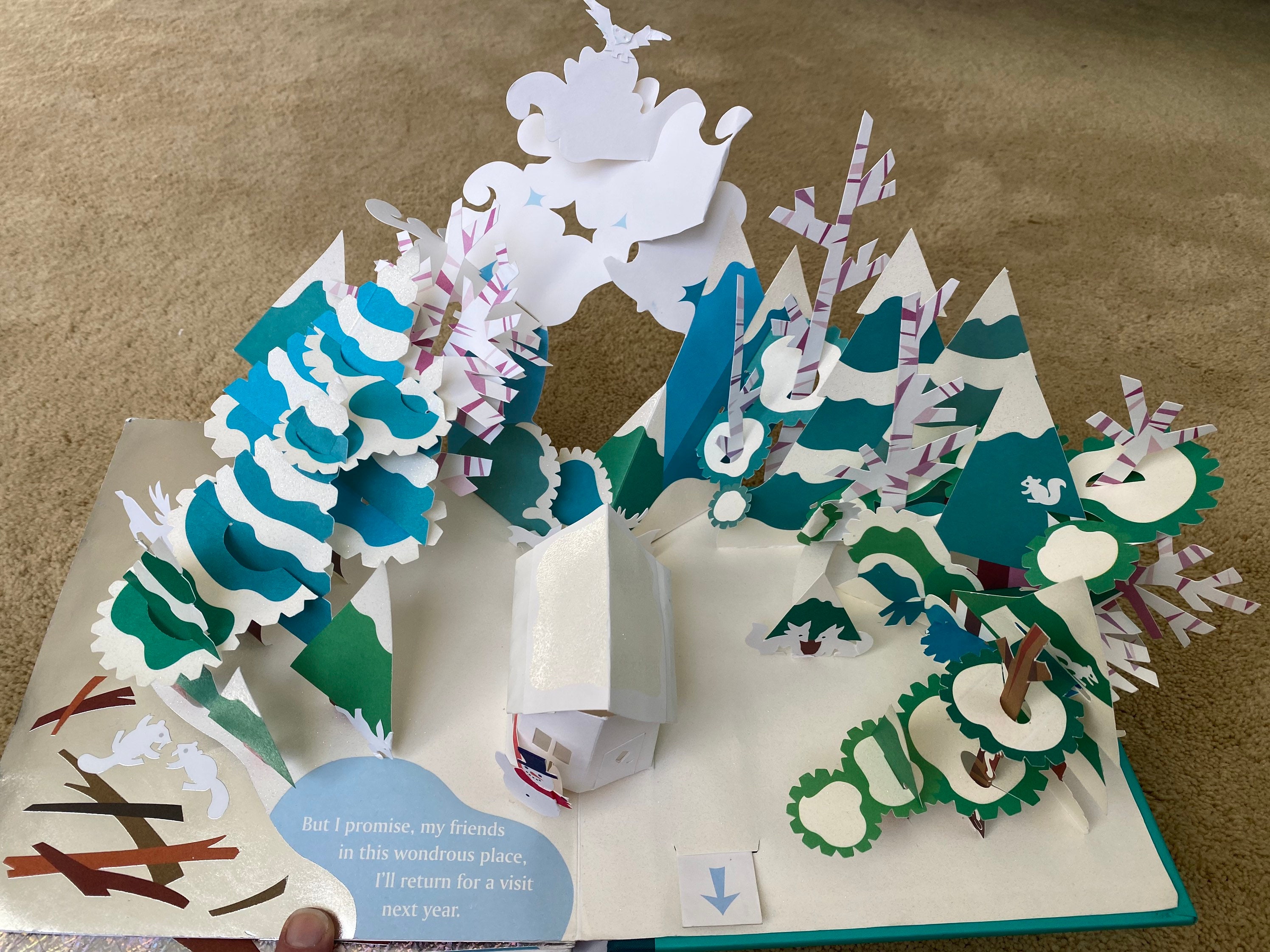 Winter's Tale Pop up Book by Robert Sabuda - Etsy