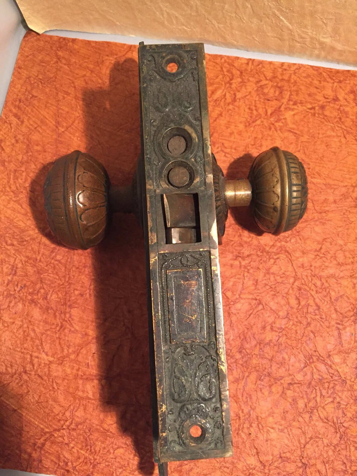 Victorian Outdoor/Indoor Complete Door Lock Set Etsy